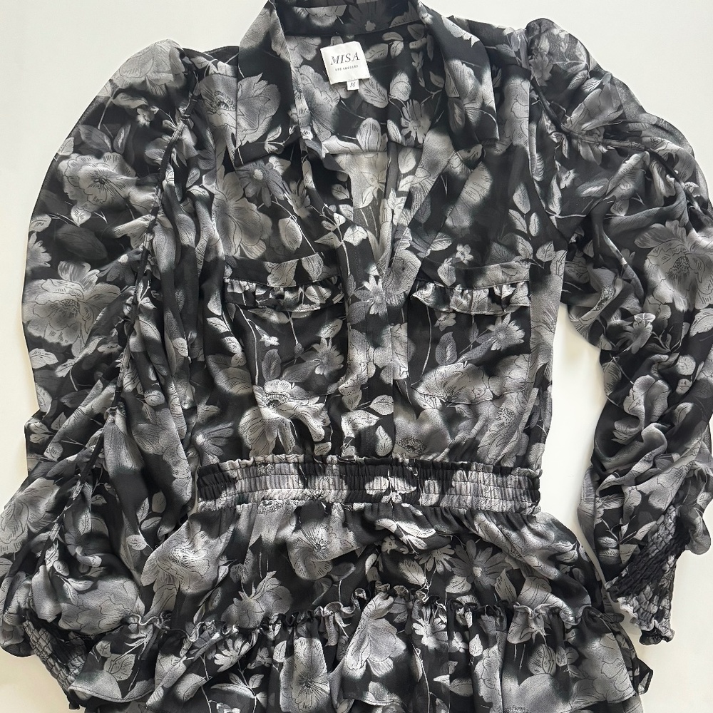 Misa Floral Print Dress